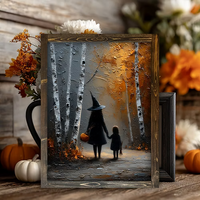 Birchlight Path Canvas Print