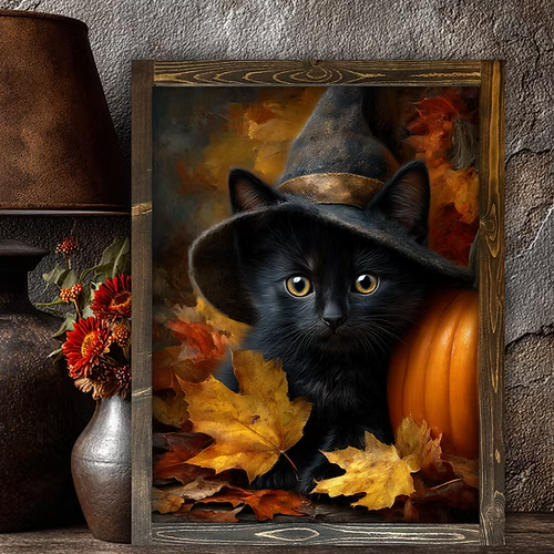Wicked Whiskers Canvas Print