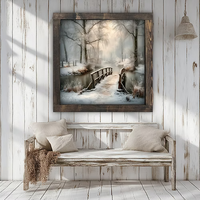 Frosted Passage Canvas Print