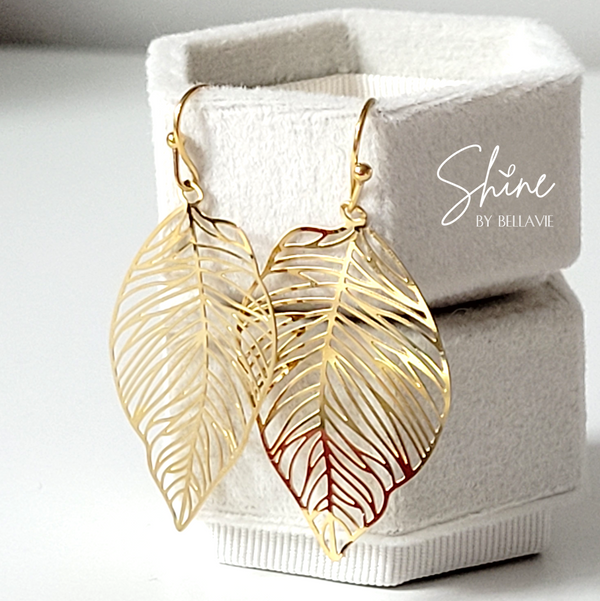 Birch Leaf Earrings