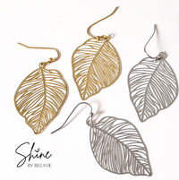 Birch Leaf Earrings