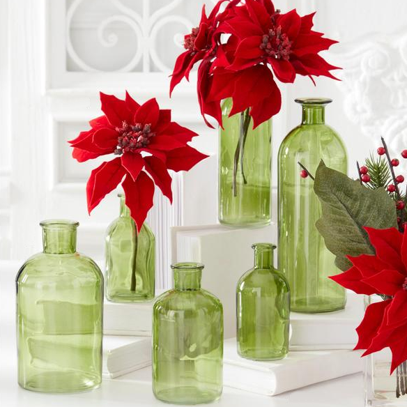 Green Glass Bottles