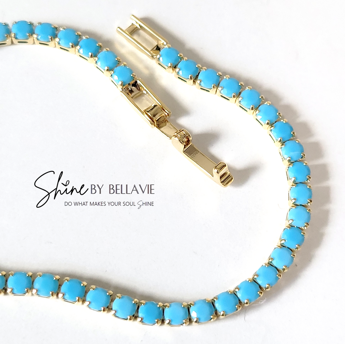 Turquoise Tennis Bracelet