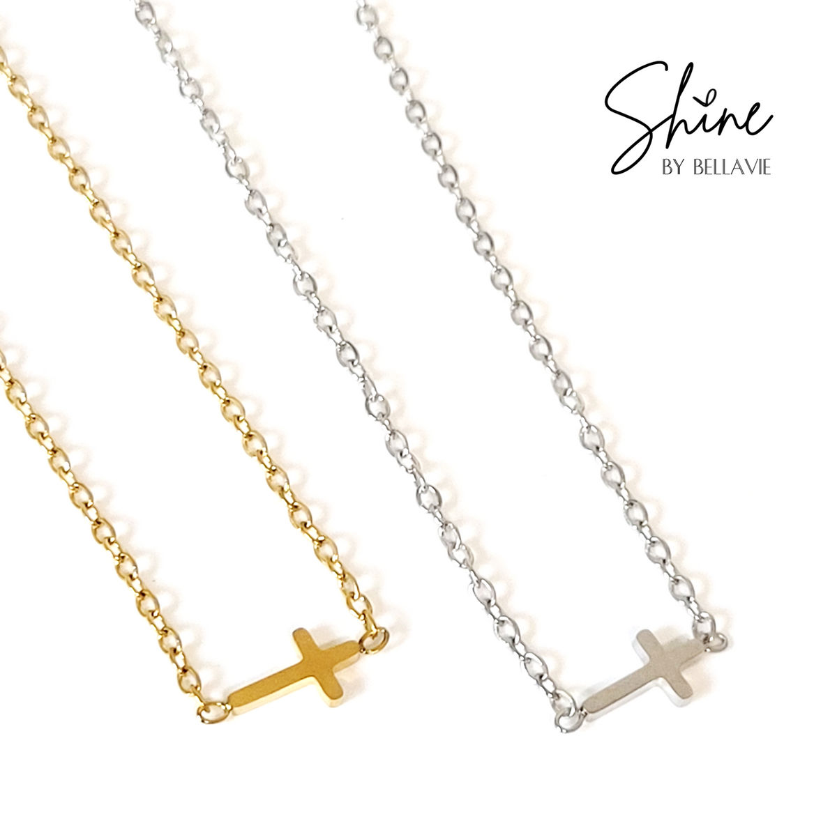 Faith Mini Cross Necklace