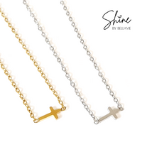 Faith Mini Cross Necklace