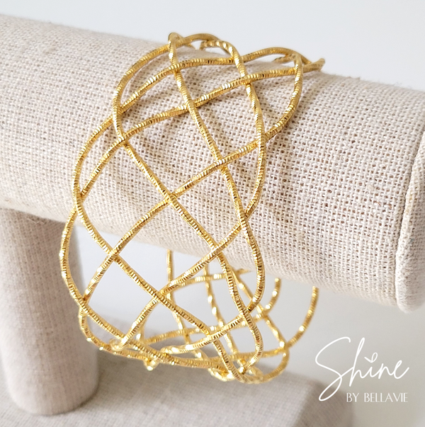 Firenze Braided Cuff Bracelet