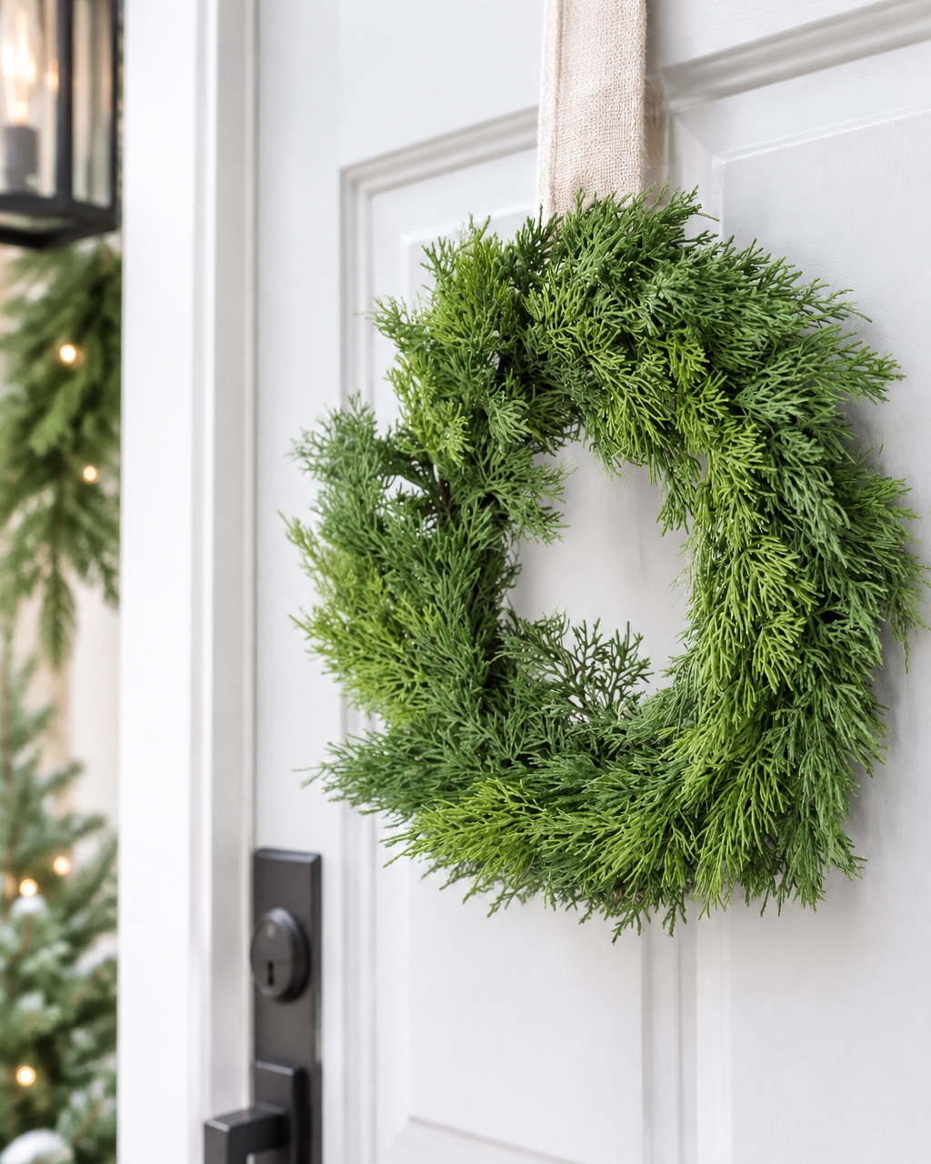 Cedar Wreath Collection Real Touch