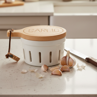 Garlic Chop N Store Set