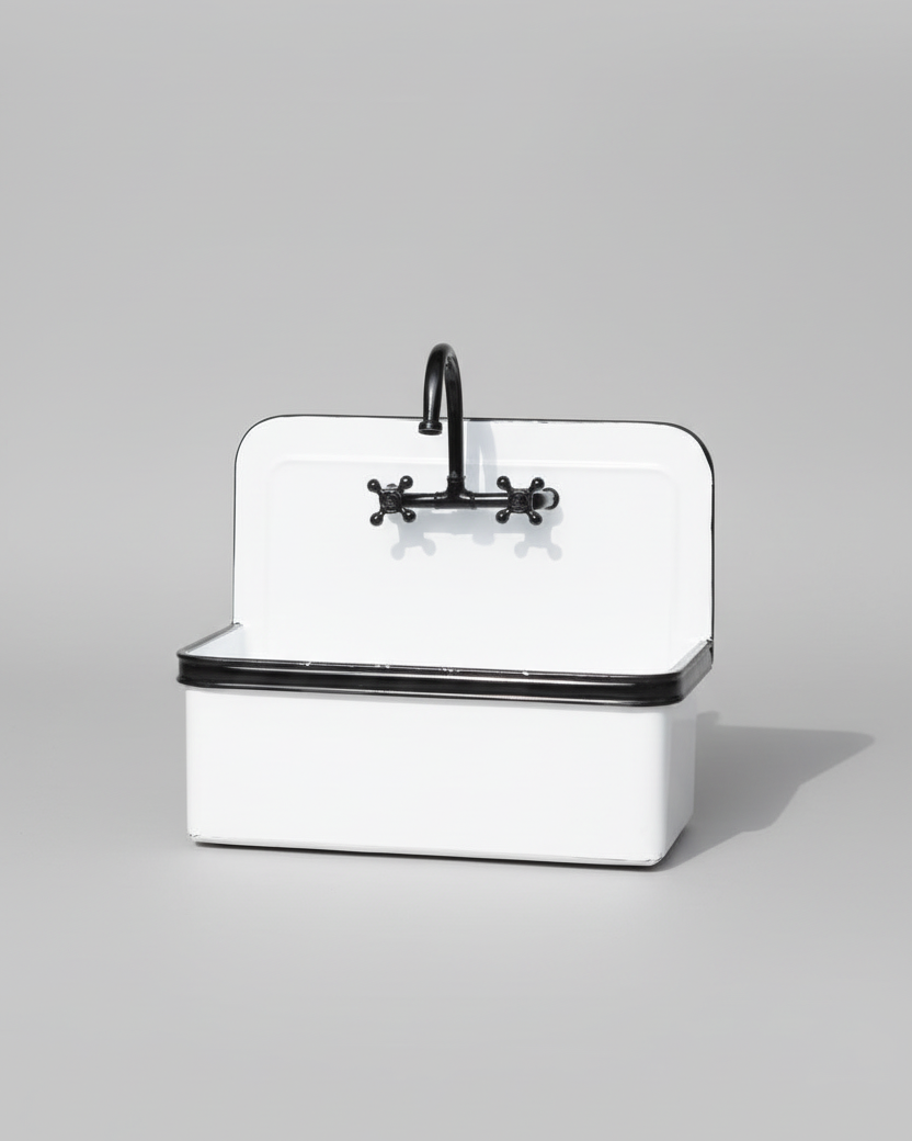 Metal Antique Sink Planter