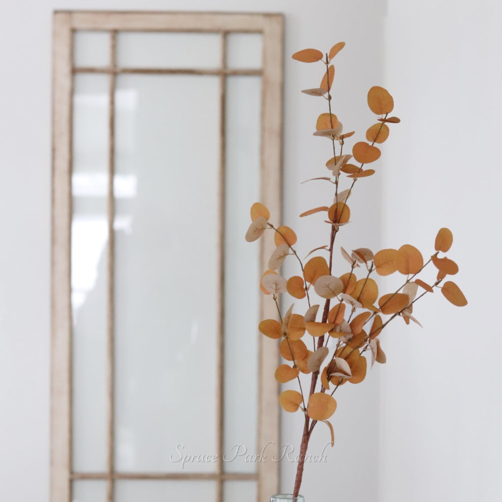 Rust and Dark Yellow Eucalyptus Greenery Collection