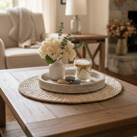 Braided Hyacinth Placemat White