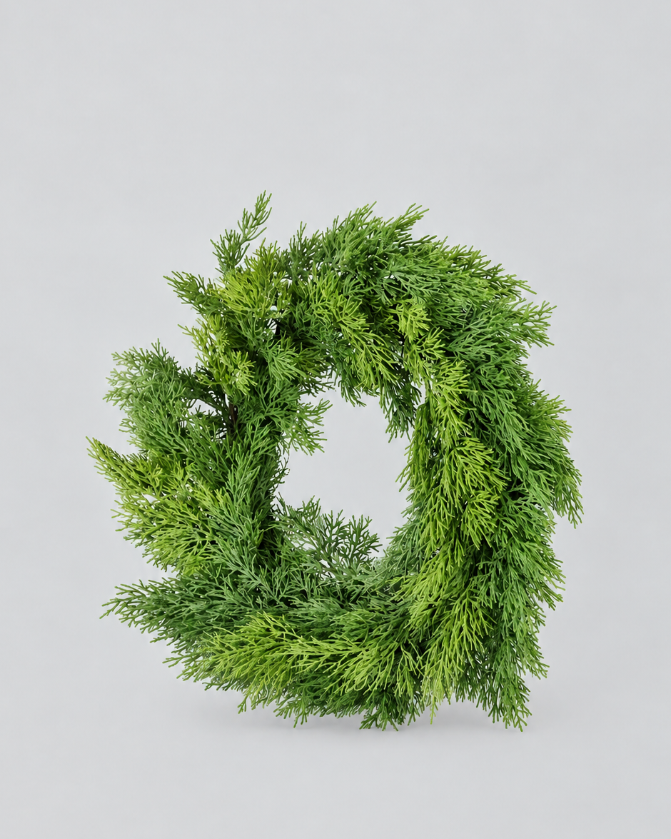 Cedar Wreath Collection Real Touch