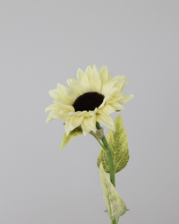 Soft Yellow Sunflower Stem Real Touch 21"