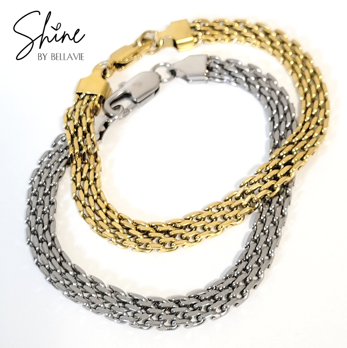 Jenna Mesh Link Bracelet