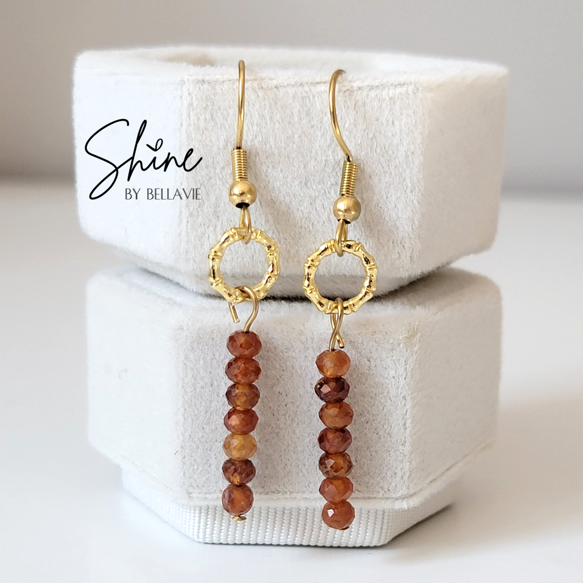 Jordyn Stone Drop Earrings