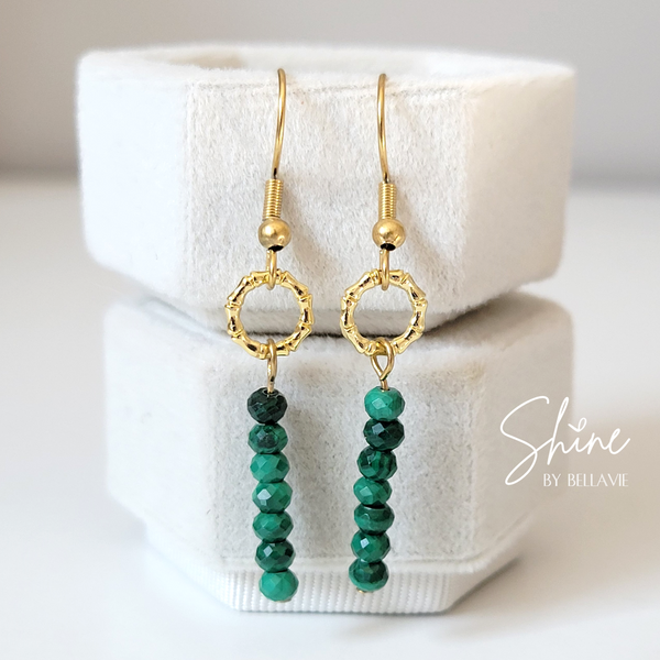 Jordyn Stone Drop Earrings