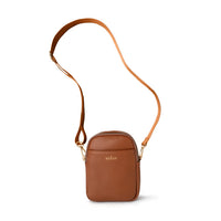 Kedzie Vegan Solstice Convertible Bag Chestnut