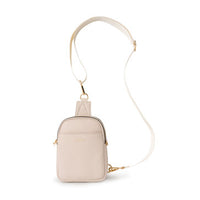 Kedzie Vegan Solstice Convertible Bag Cream