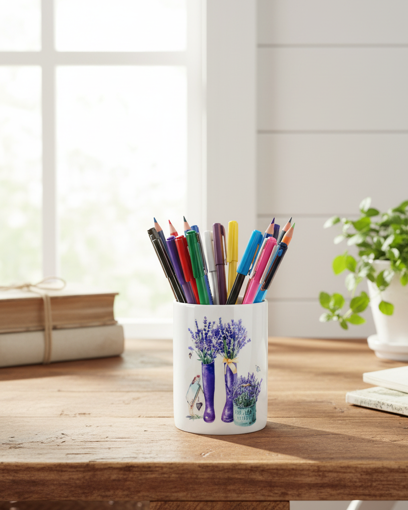 French Lavender Pot