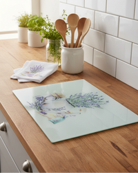 French Lavender Cutting Board