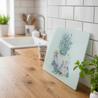 French Lavender Cutting Board
