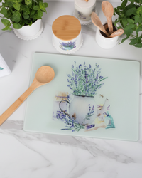 French Lavender Cutting Board
