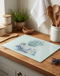 French Lavender Cutting Board