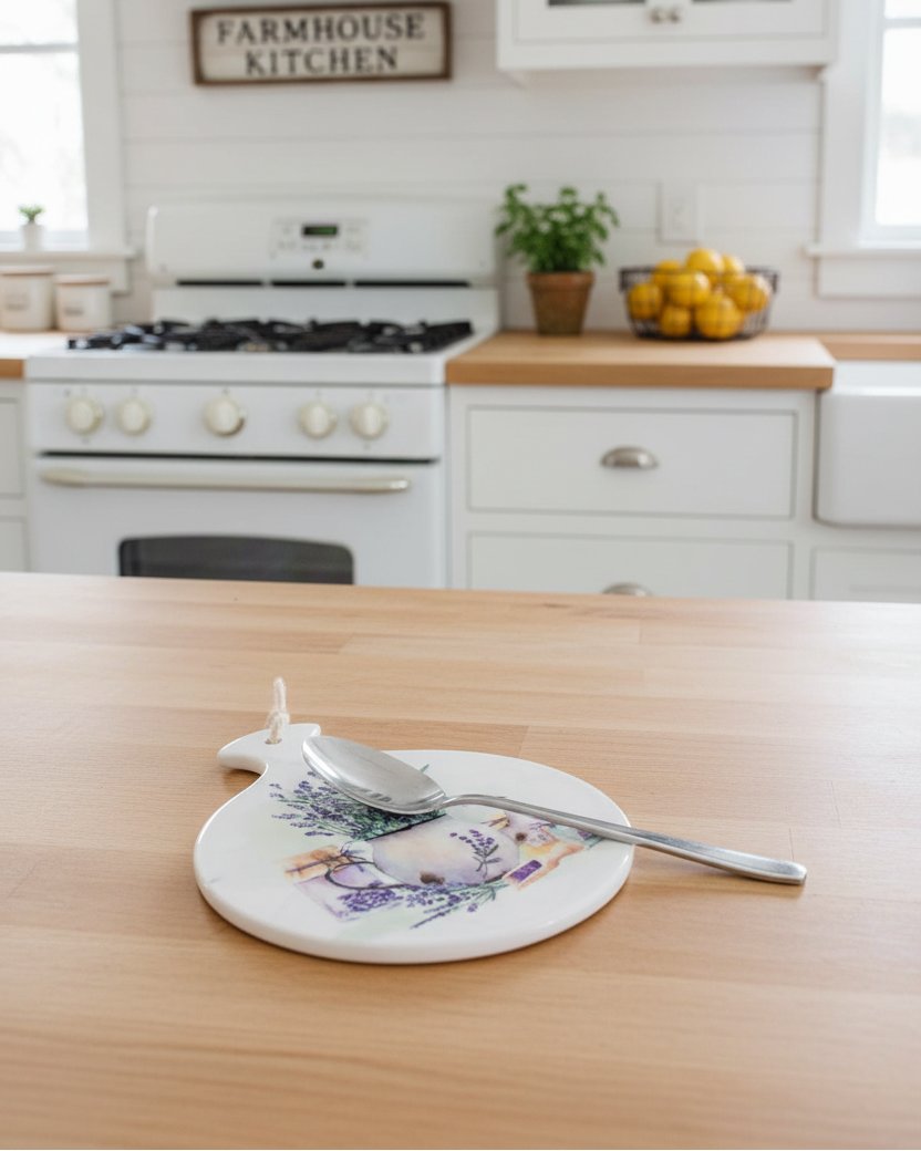 French Lavender Spoon Rest