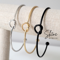 Love Knot Cuff Bracelet