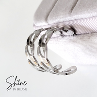 Lucia Cuban Link Round Hoop Earrings