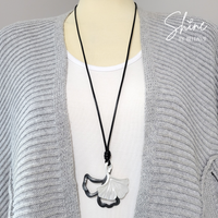 Magyar Ginkgo Leaf Necklace