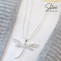 Maya Long Dragonfly Necklace
