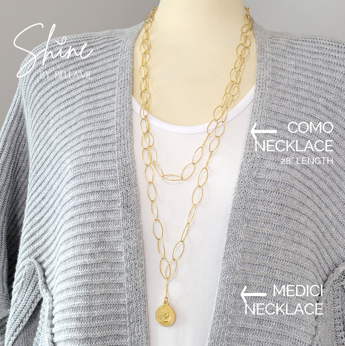 Medici Long Open Link Necklace