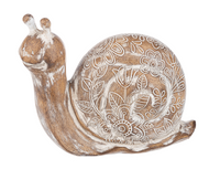 Carved Resin Snail
