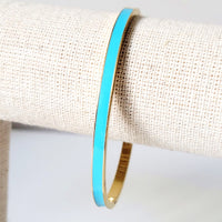 Milano Enamel Hinged Bangle