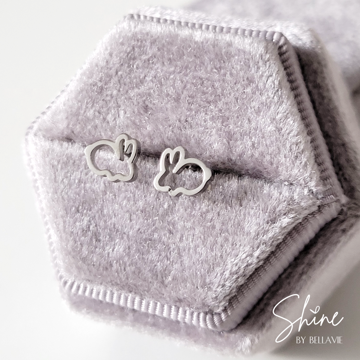 Mini Bunny Stud Earrings
