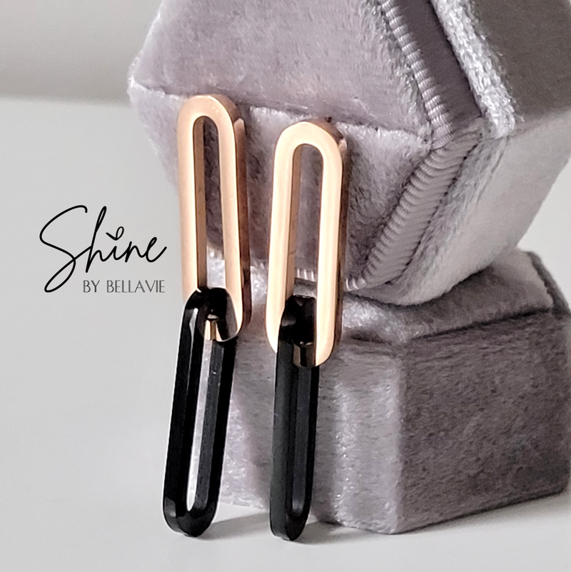 Miona Paperclip Earrings