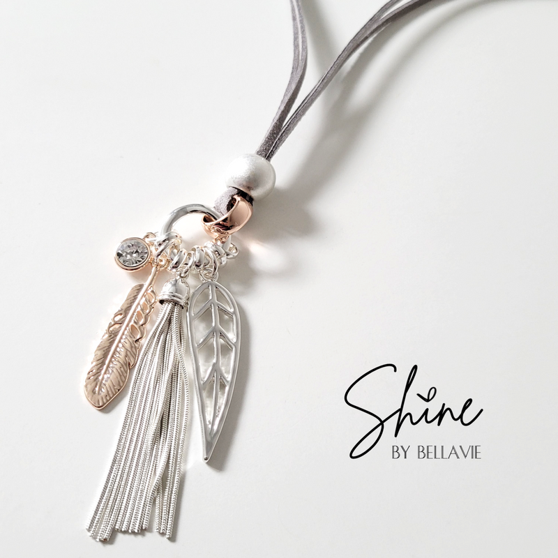 Mona Multi Charm Necklace