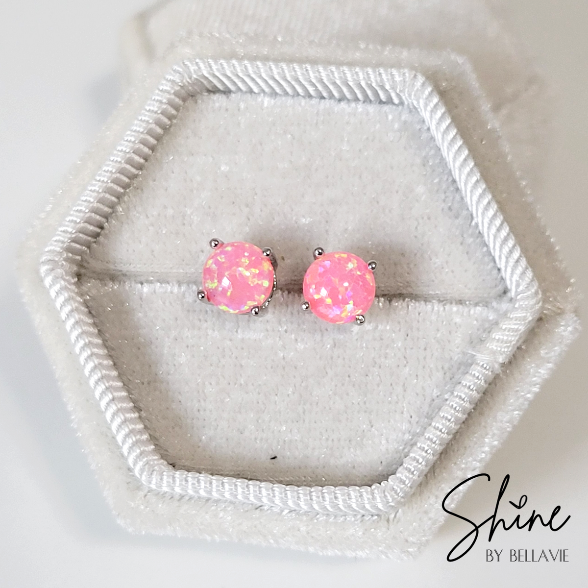 Opal Stud Earrings