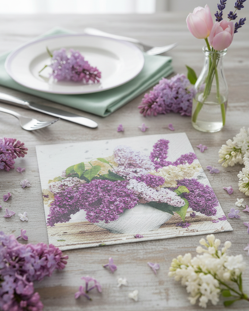 Spring and Summer Paper Napkins