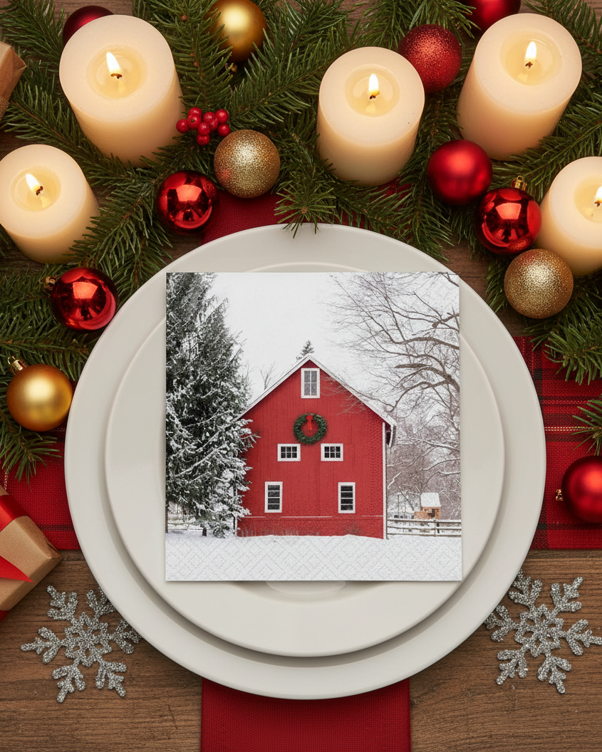 Christmas Paper Napkins