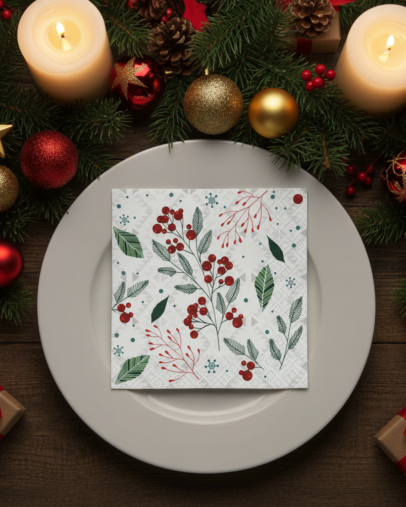 Christmas Paper Napkins