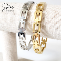 Piazza Hinged Bangle