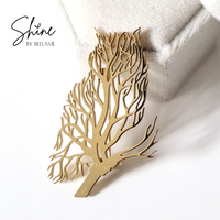 Branch Owl Pin