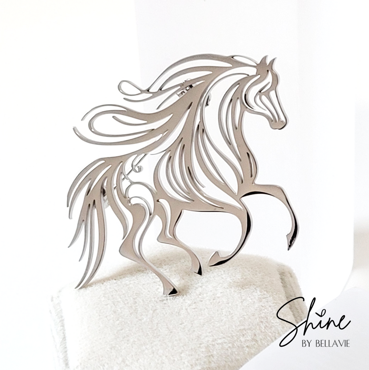 Flowing Horse Pin