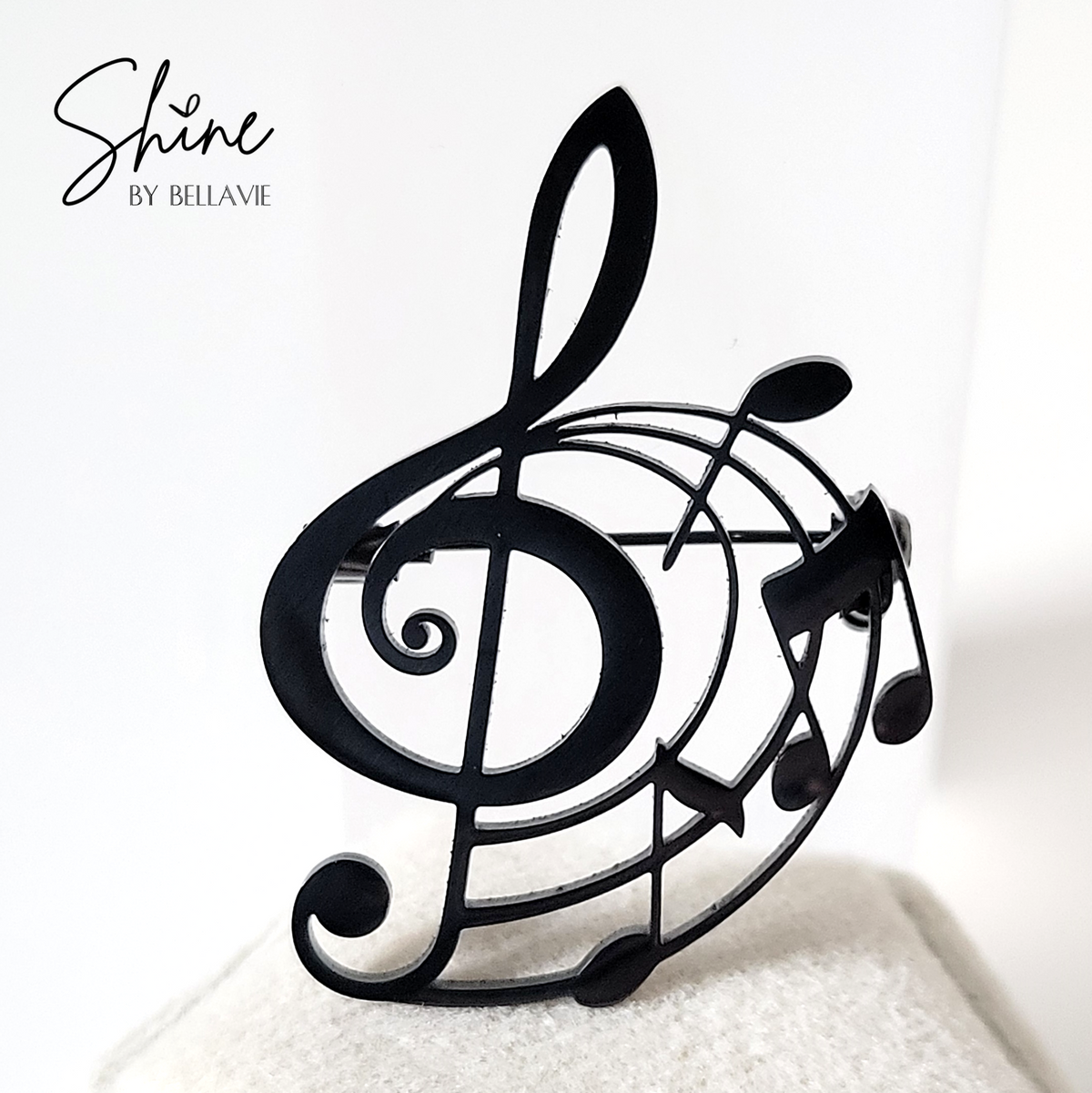 Music Notes Pin