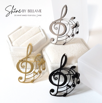 Music Notes Pin