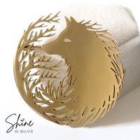 Branch Fox and Wolf Pin