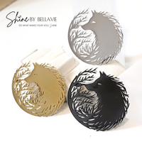 Branch Fox and Wolf Pin