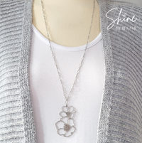 Poppy Floral Necklace